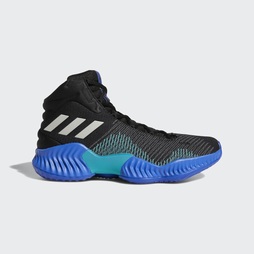 Adidas Pro Bounce 2018 Férfi Kosárlabda Cipő - Fekete/Kék [D20018]